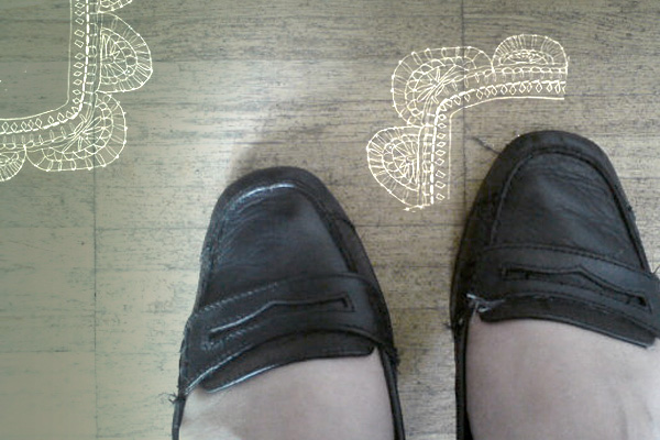 Schuhe am Donnerstag